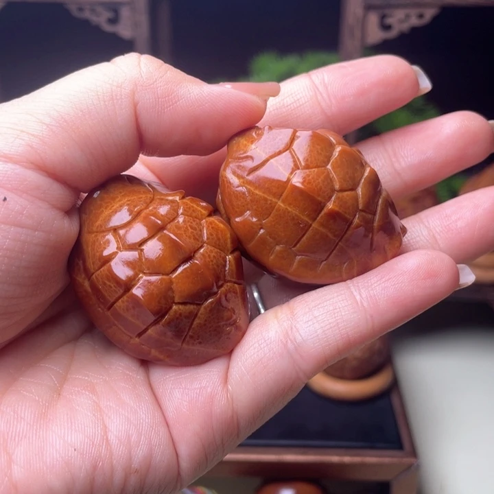 吊坠橄榄核龙脊富甲手球3.23