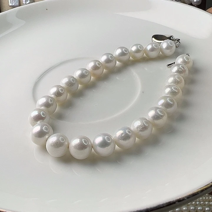 淡水珍珠手链未镶嵌8mm
