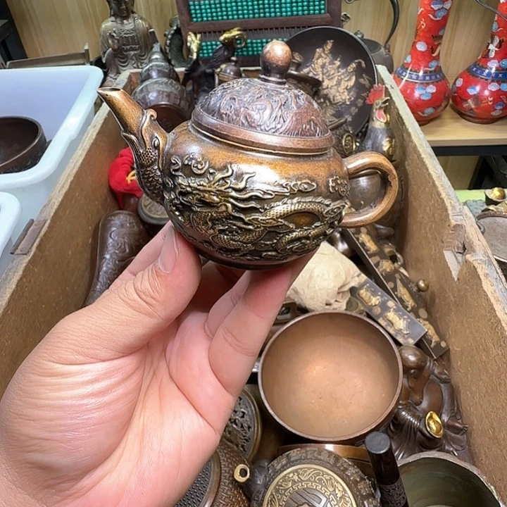 铜器办公室茶室摆件