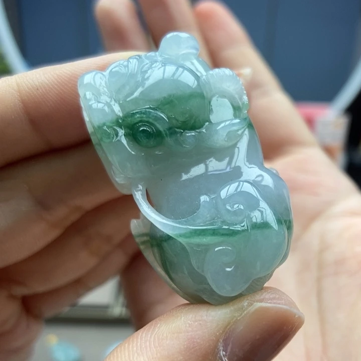 翡翠未镶嵌颈饰吊坠9