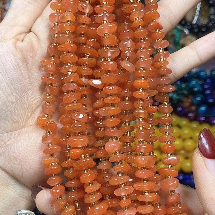 玛瑙/玉髓未镶嵌珠宝半成品天然南红玛瑙手链