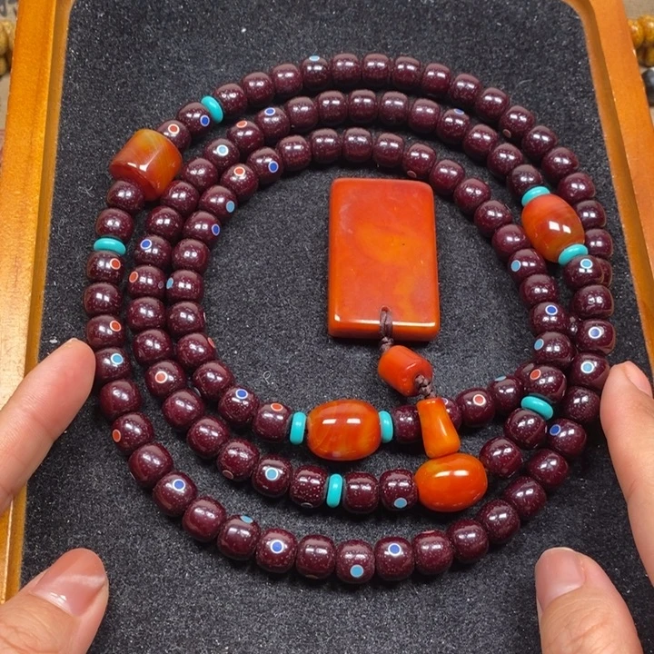 吊坠星月菩提镶嵌星月10.3