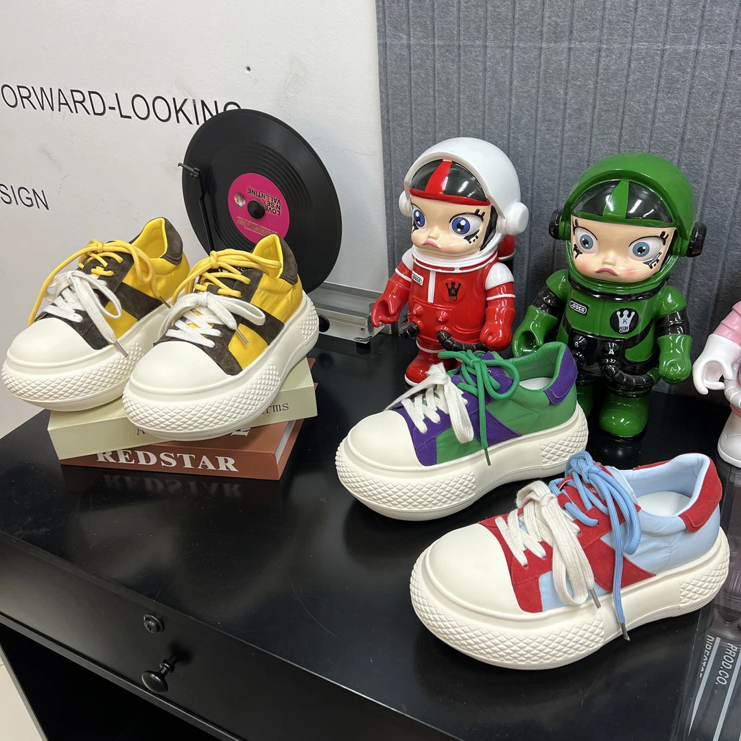 【曼曼】欧货顶品“空谷曜之系列”2025小众原创设计大头丑萌休闲鞋