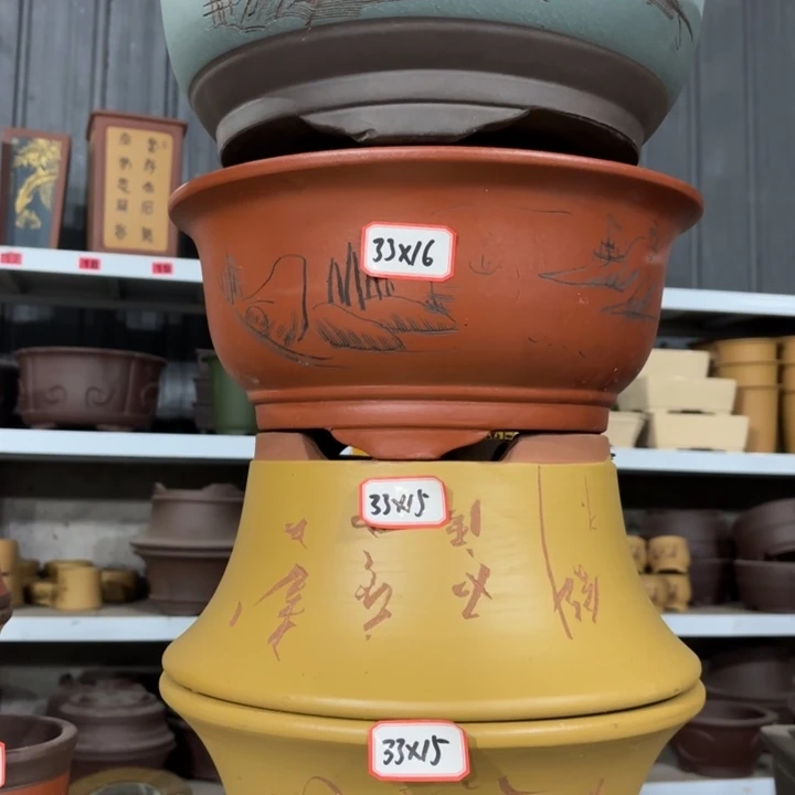 花盆紫砂100-4。