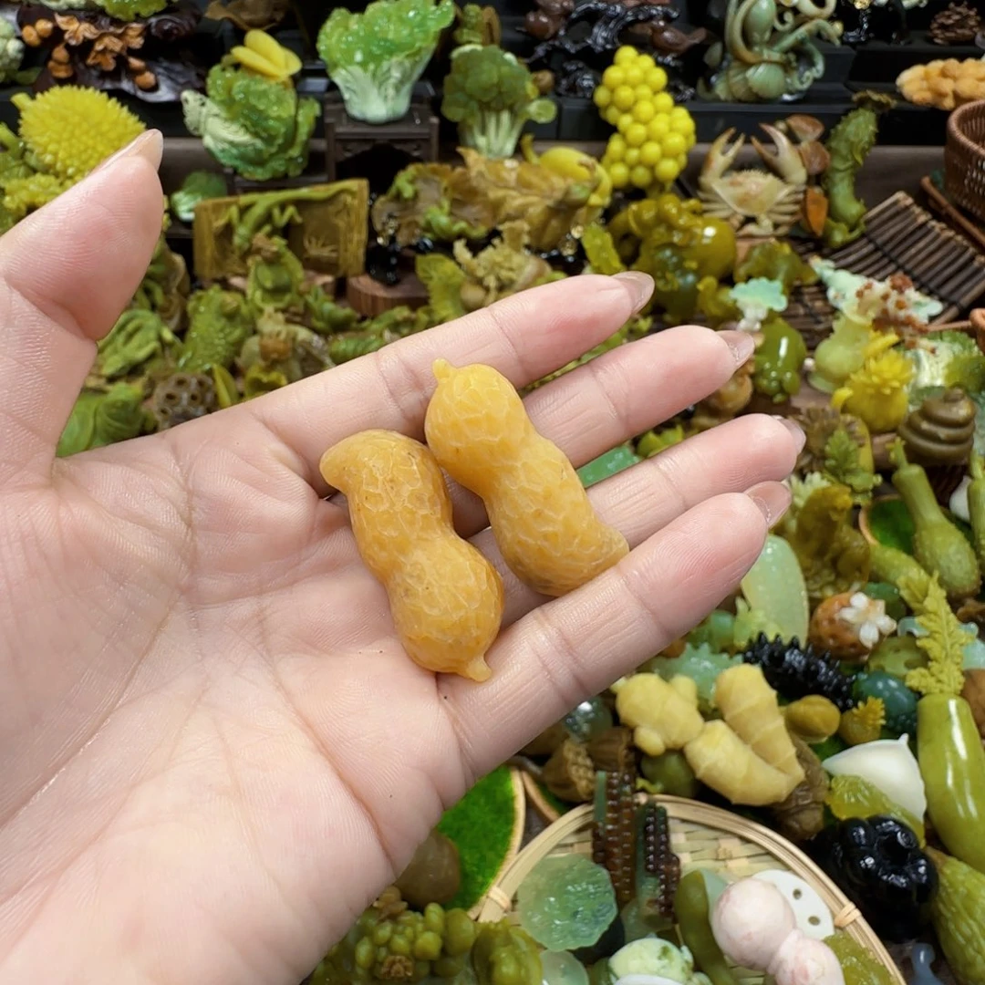 蛇纹石玉未镶嵌玉石摆件