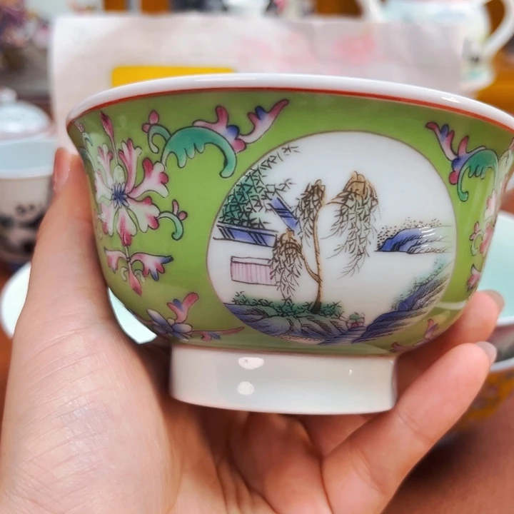 景德镇高温瓷民族碗