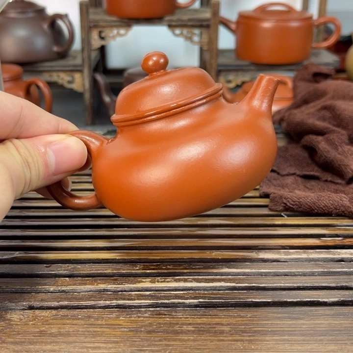紫砂茶壶原矿紫砂手工制作
