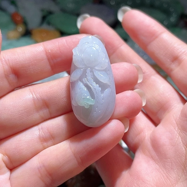 颈饰未镶嵌翡翠天