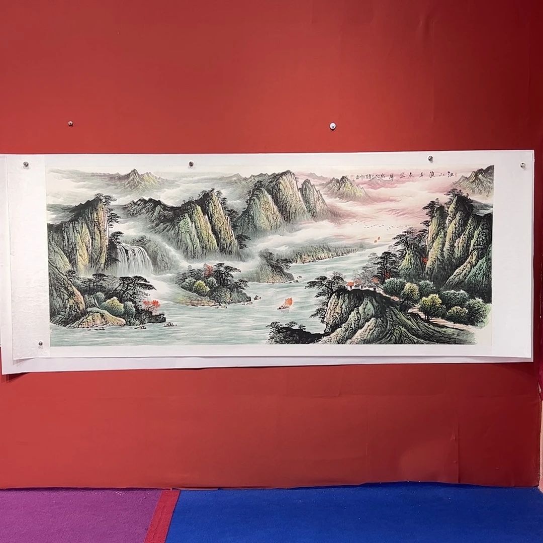 国画李川浦画家的作品