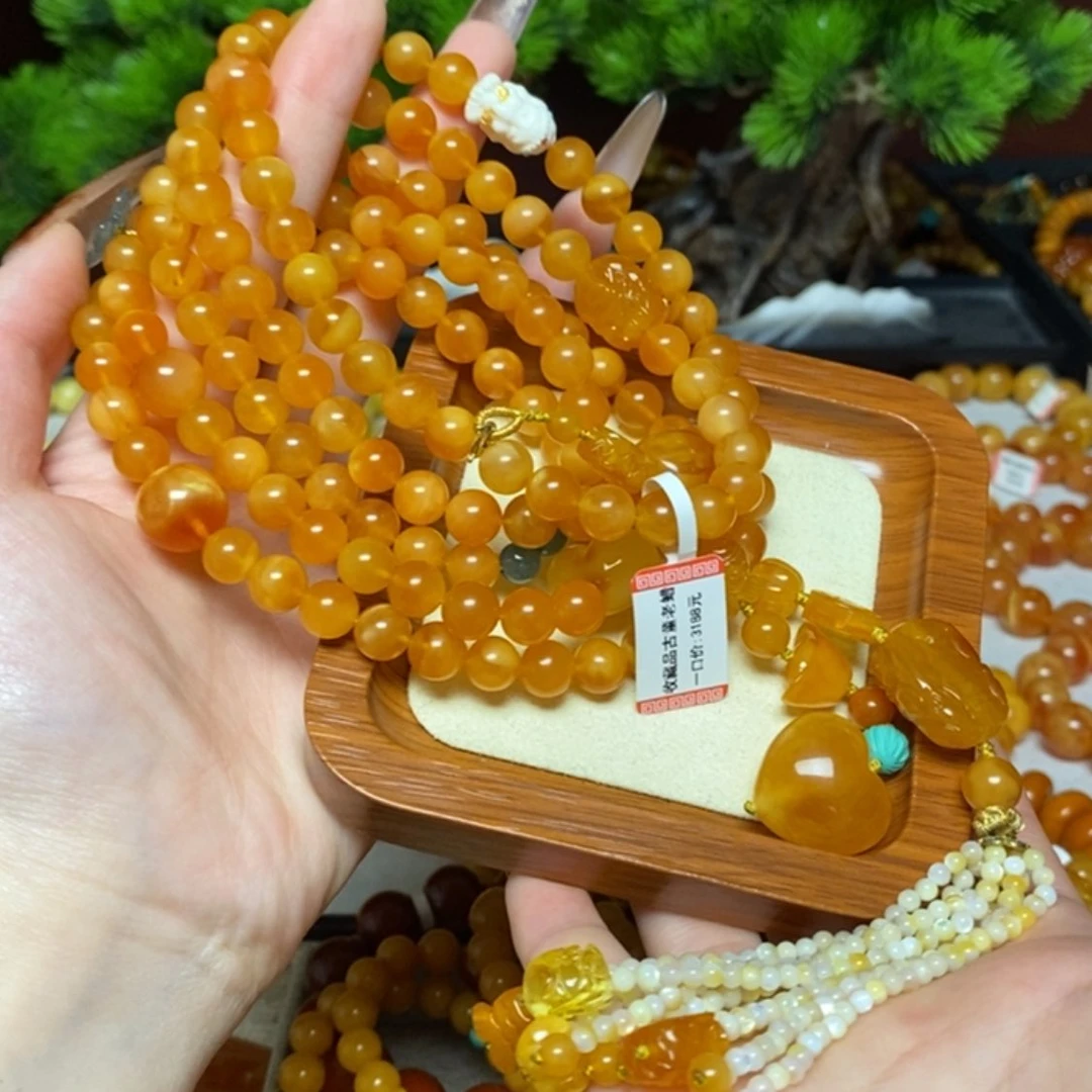 【闪购商品】手链蜜蜡未镶嵌项链