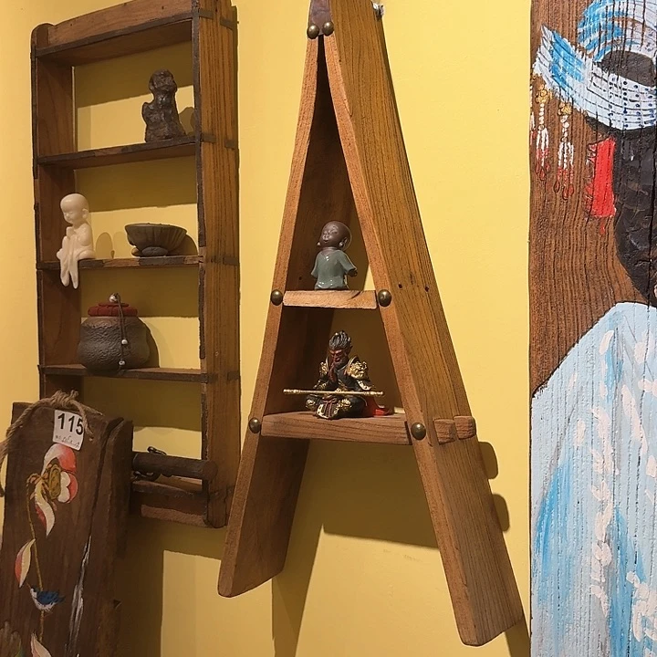 苹*核老榆木摆件工艺品