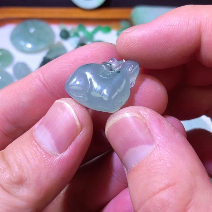 定制翡翠未镶嵌天然a货翡翠