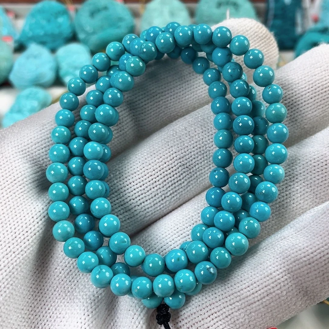 绿松石未镶嵌车挂