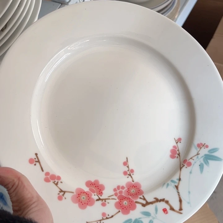壶十寸翠竹红梅一个