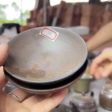 戬谷龙窑柴烧茶杯76