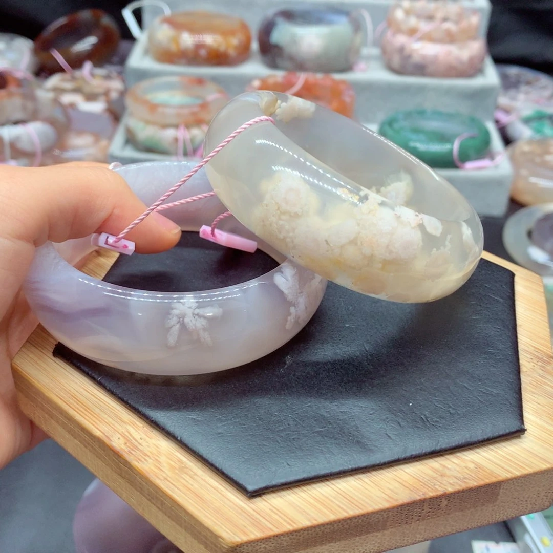 手镯玛瑙/玉髓未镶嵌皮*珊2