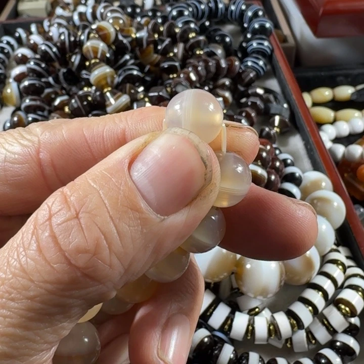 玛瑙/玉髓手链未镶嵌晴****8