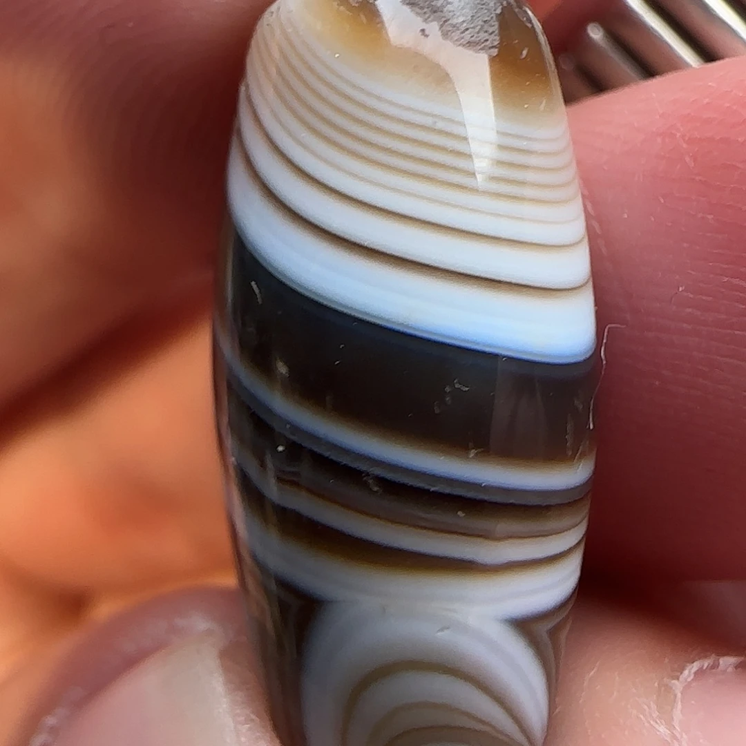 玛瑙/玉髓合金颈饰22x10