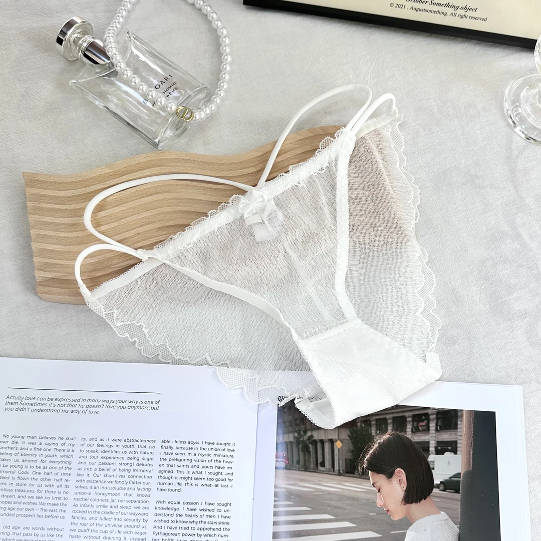 『温婉 华丽』 韵味型 “若隐网纱”内裤序号（9）