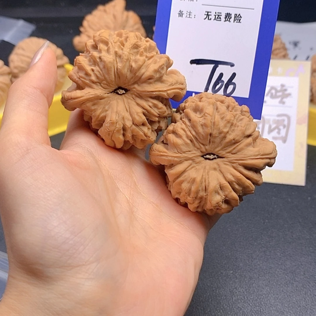 【闪购商品】把件文玩核桃奔*文玩核桃龙鼎66