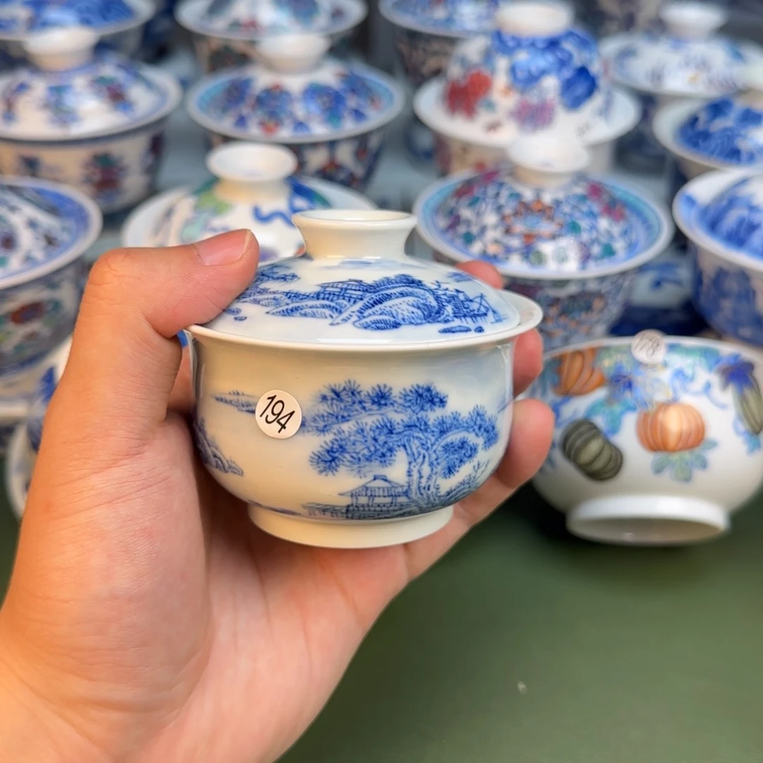 彦祖纯手工手绘茶具194