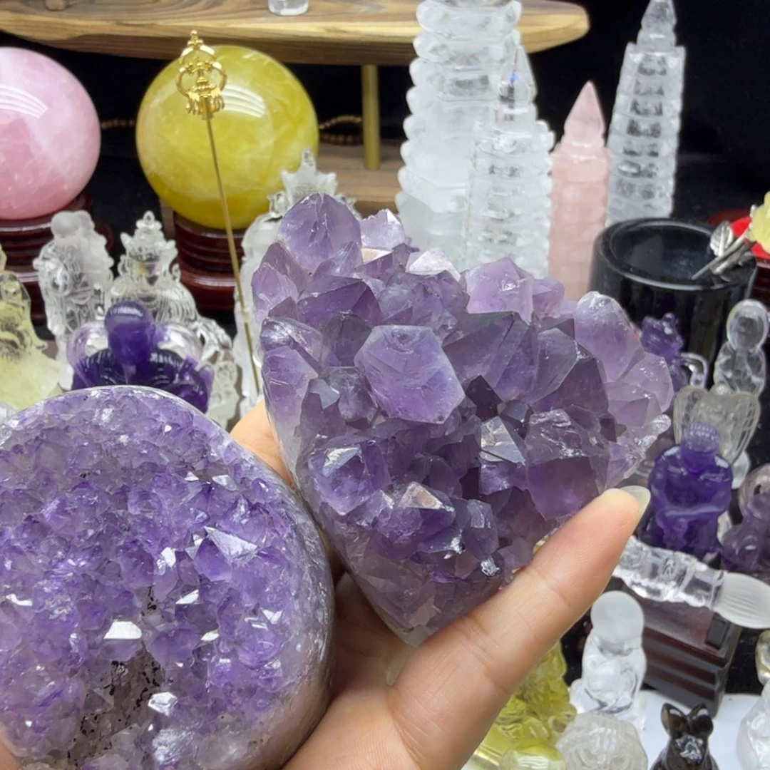 财***班未镶嵌珠宝半成品水晶