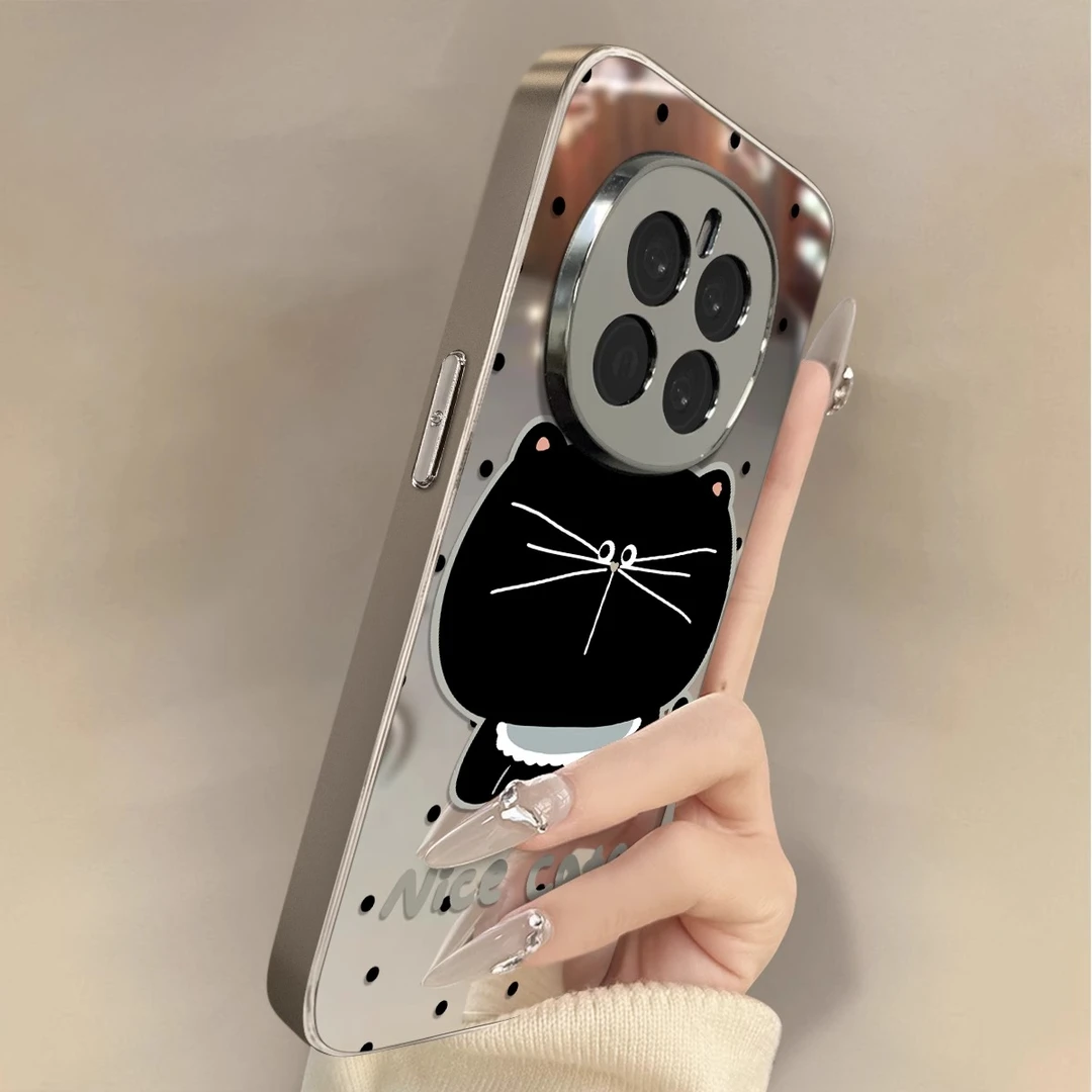 适用荣耀Magic8Pro手机壳波点大脸猫Magic7全包Magic6防摔时尚ins