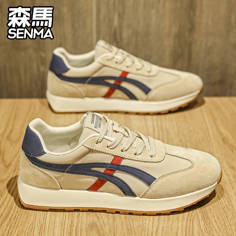 SENMA/森马男鞋春季复古百搭软底老爹潮鞋户外网红爆款休闲运动鞋