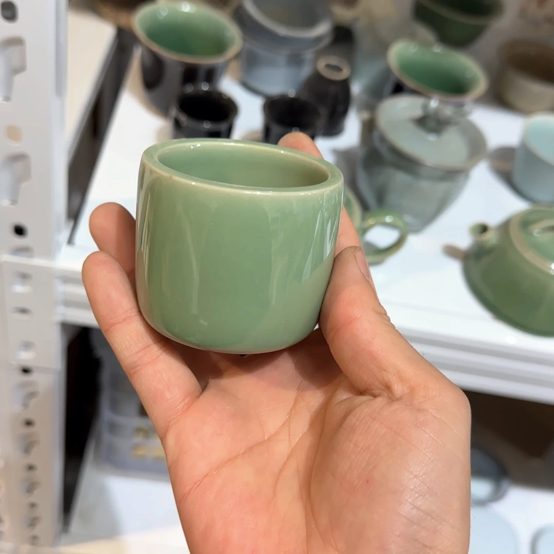 小金茶具青瓷茶器