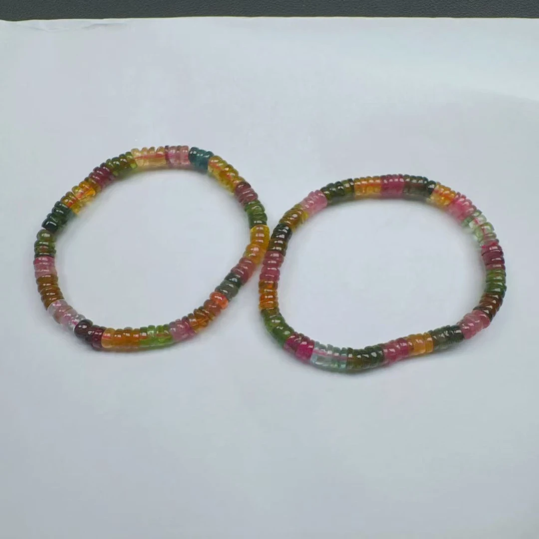 【玉经纶】31845/Q41-碧玺手串-多样性发其一