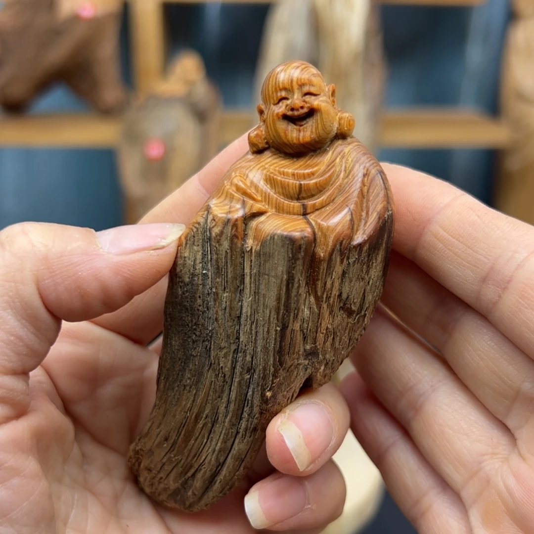 柏木崖柏木摆件手把件37