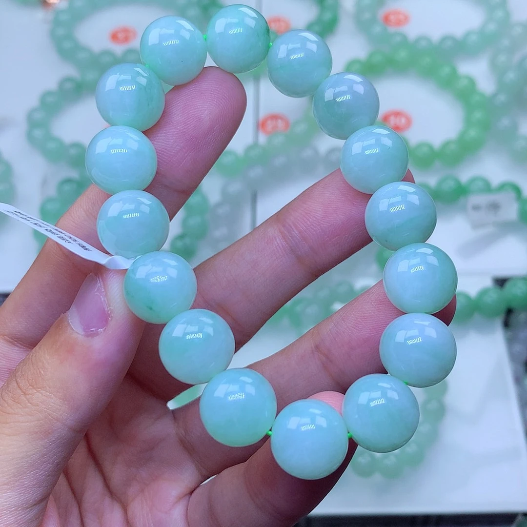 翡翠未镶嵌毛衣链