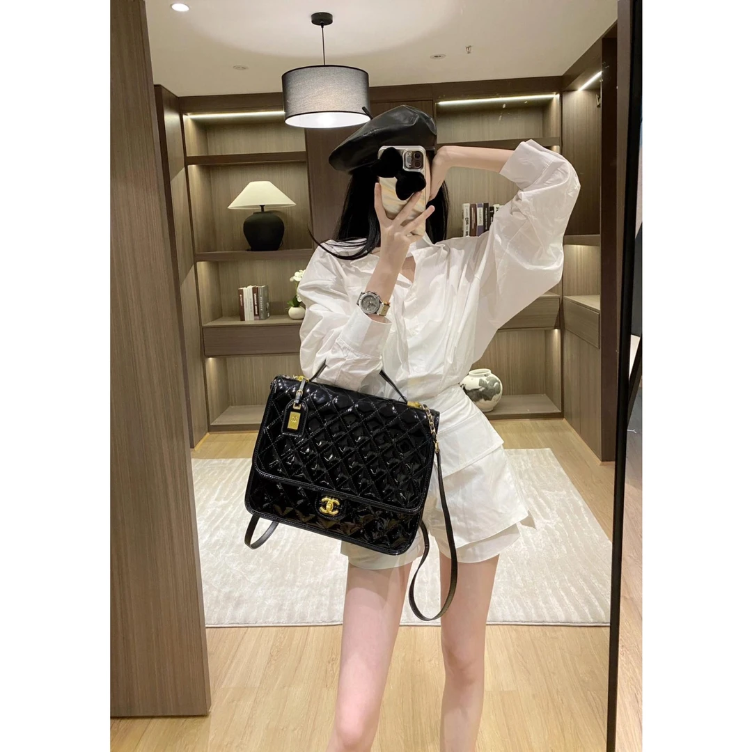 2025秋季新款美式时尚复古Polo领长袖衬衫高腰工装半裙气质两件套