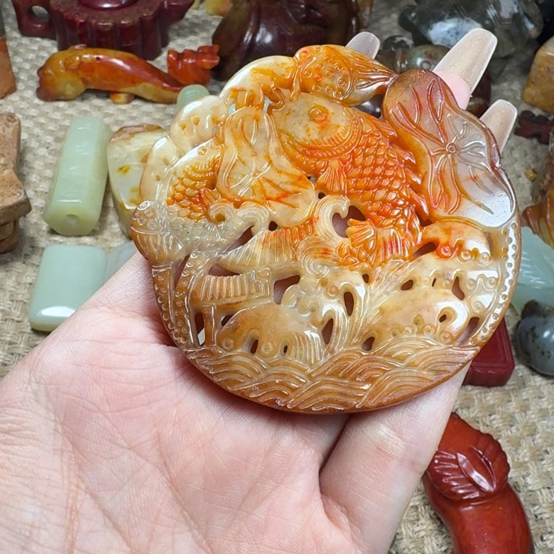吊坠白玉菩提挂件