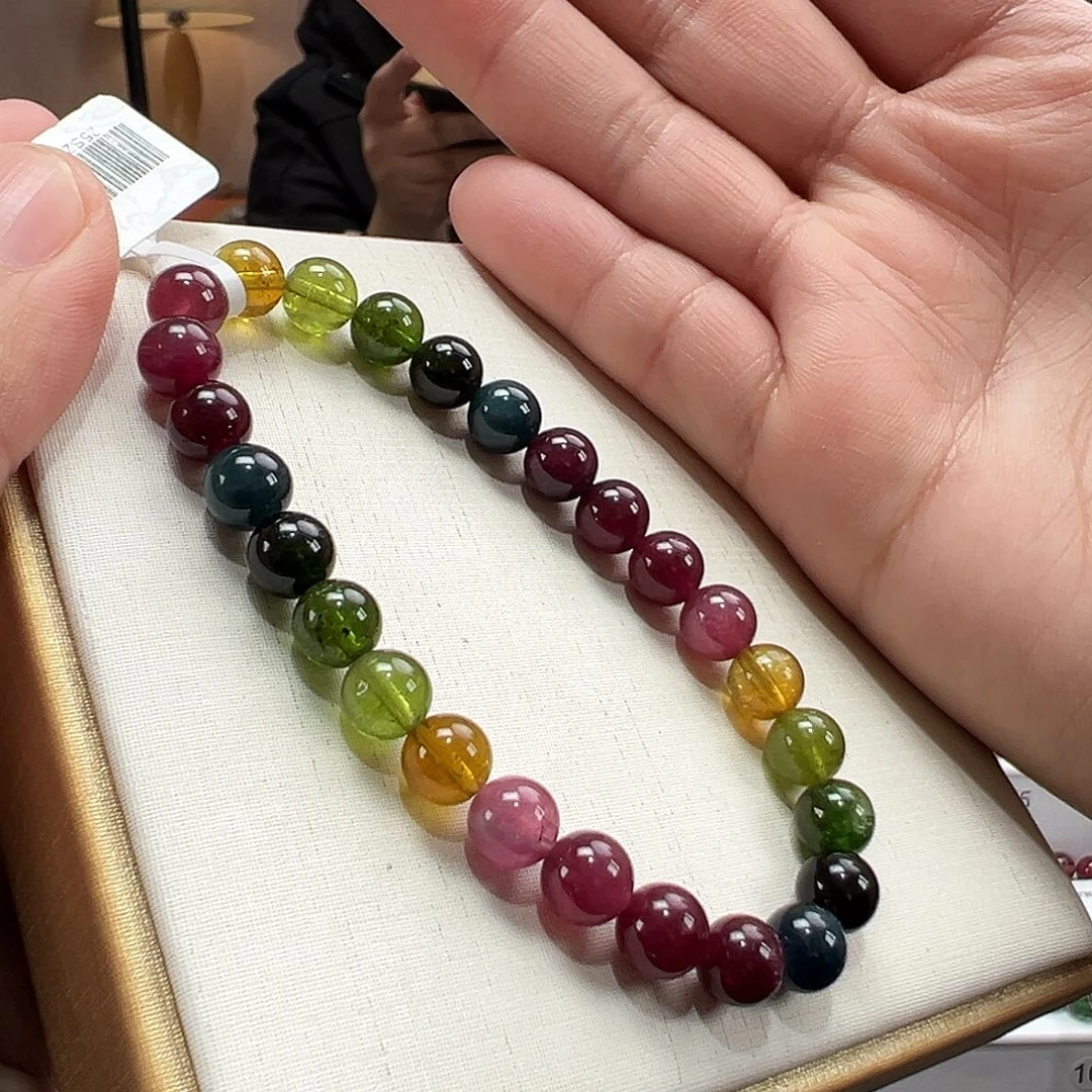 碧玺未镶嵌手串7mmmmmmmmmmmmmm