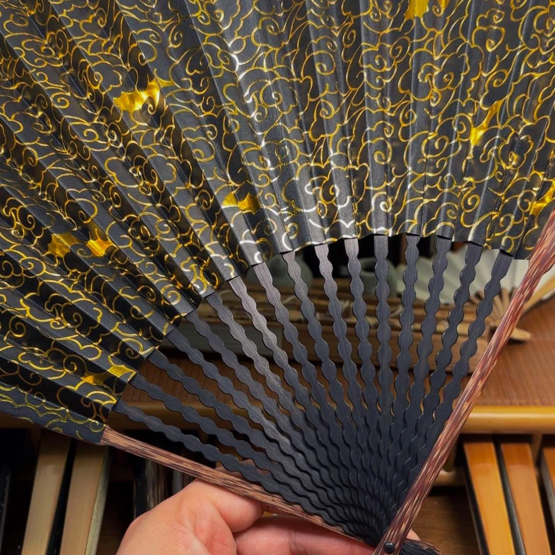 扇子芝麻粽龙鳞祥云金
