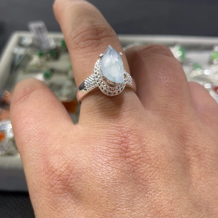 翡翠未镶嵌戒指缅甸天然翡翠