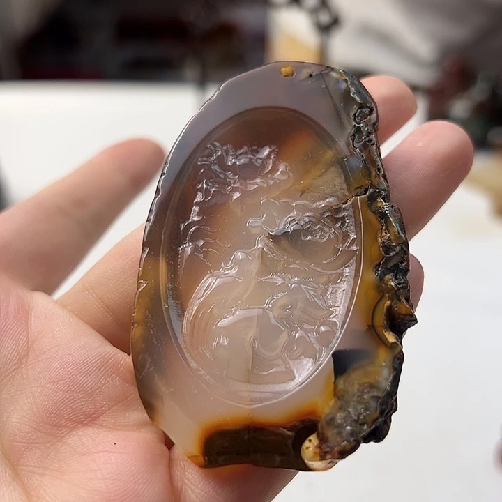未镶嵌颈饰玛瑙/玉髓