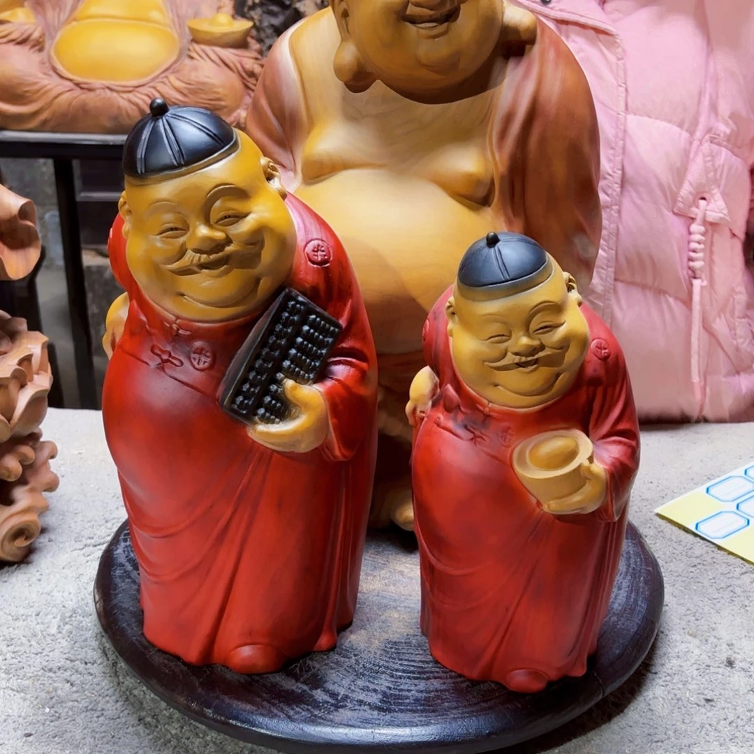 财***贸香樟木元宝小地主放漏价不退不换直播间截图不售后