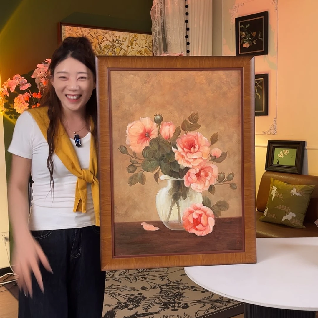 竖款新款牡丹60*80