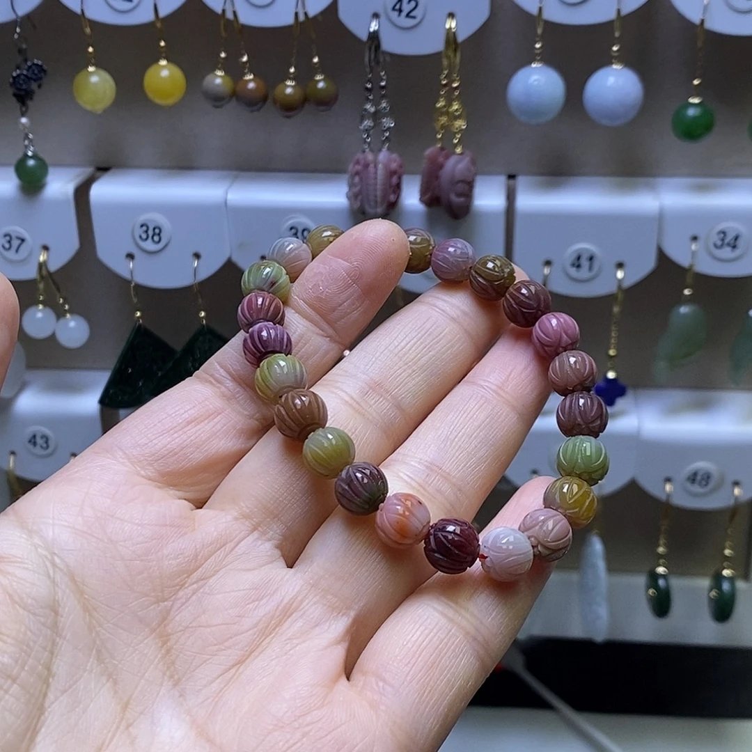 玛瑙/玉髓未镶嵌手链