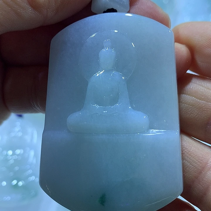 翡翠未镶嵌颈饰天然翡翠A货吊坠