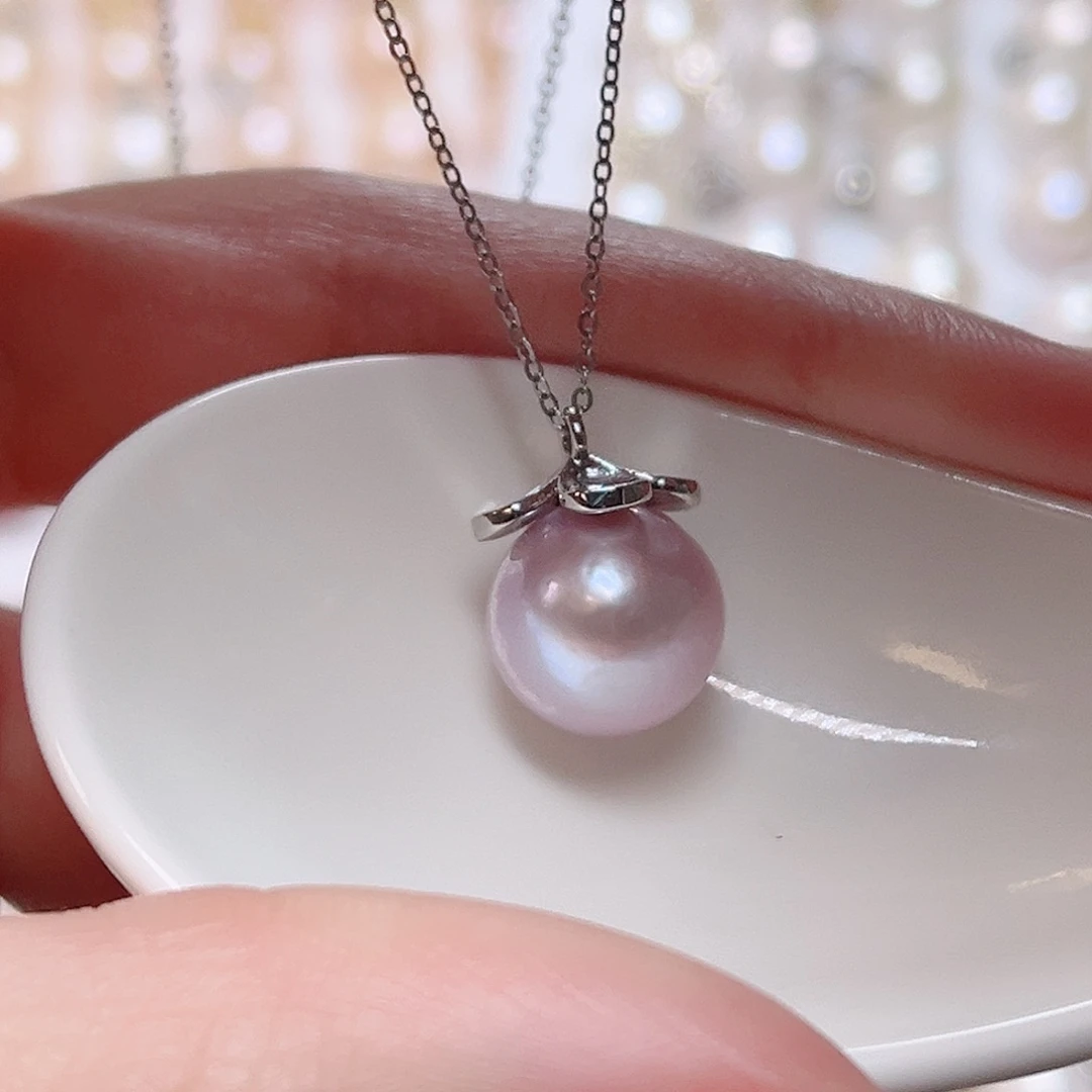 未镶嵌淡水珍珠吊坠(赠链)