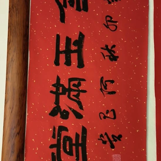 书法何老师书法作品软片发