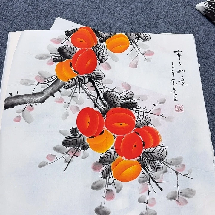 国画纯手绘作品欣赏图