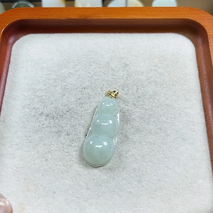 翡翠银S925镶嵌颈饰未镶嵌