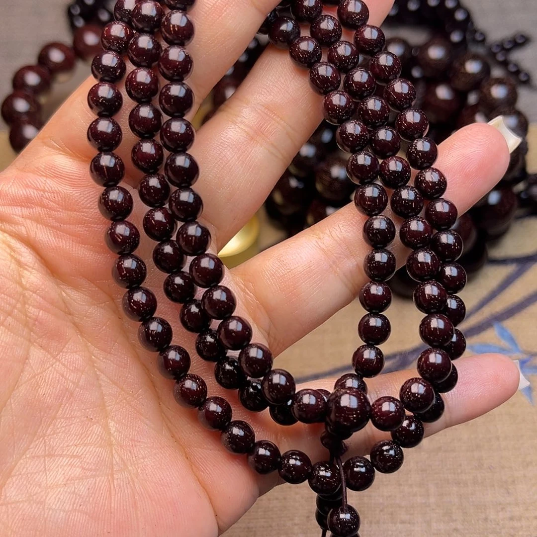 檀香紫檀（小叶紫檀）0.6 108颗多星