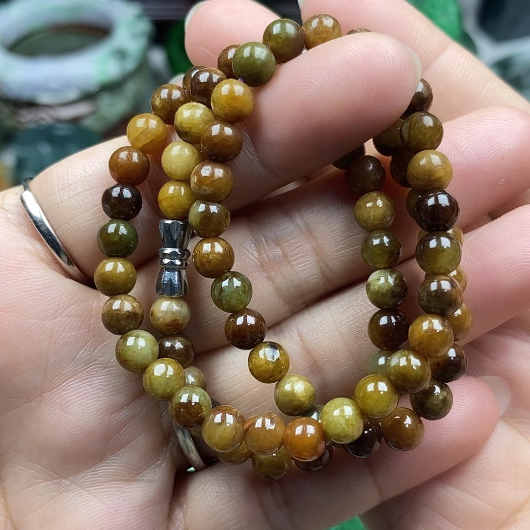 颈饰未镶嵌翡翠妈妈链