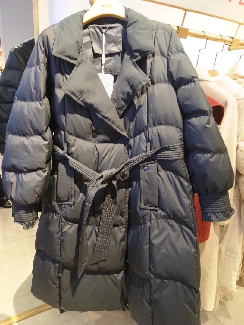 长款淑女气质款羽绒服