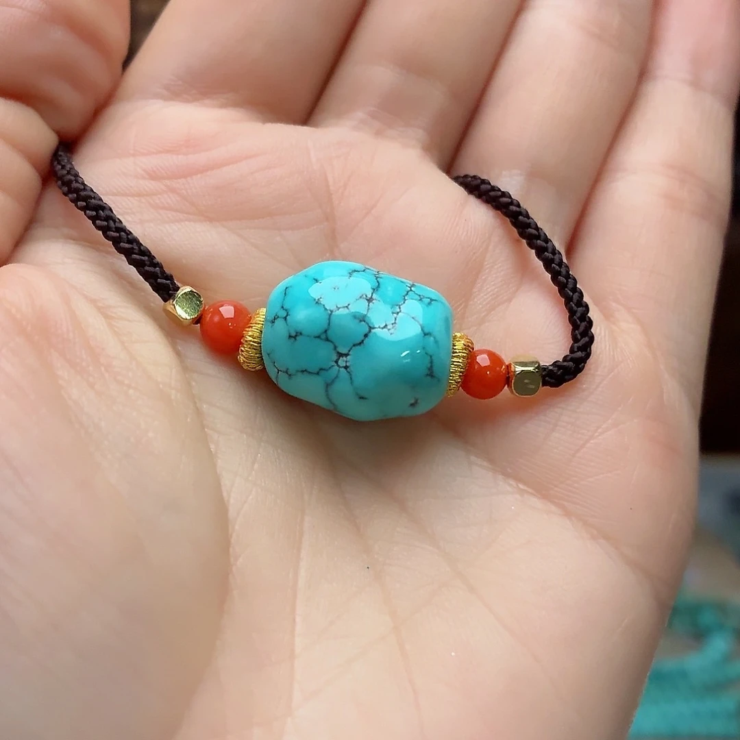 未镶嵌绿松石珠宝奇石